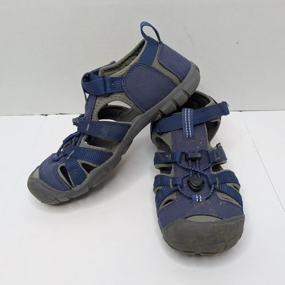 Keen Blue Sandal Water Hiking Shoe 3Y
